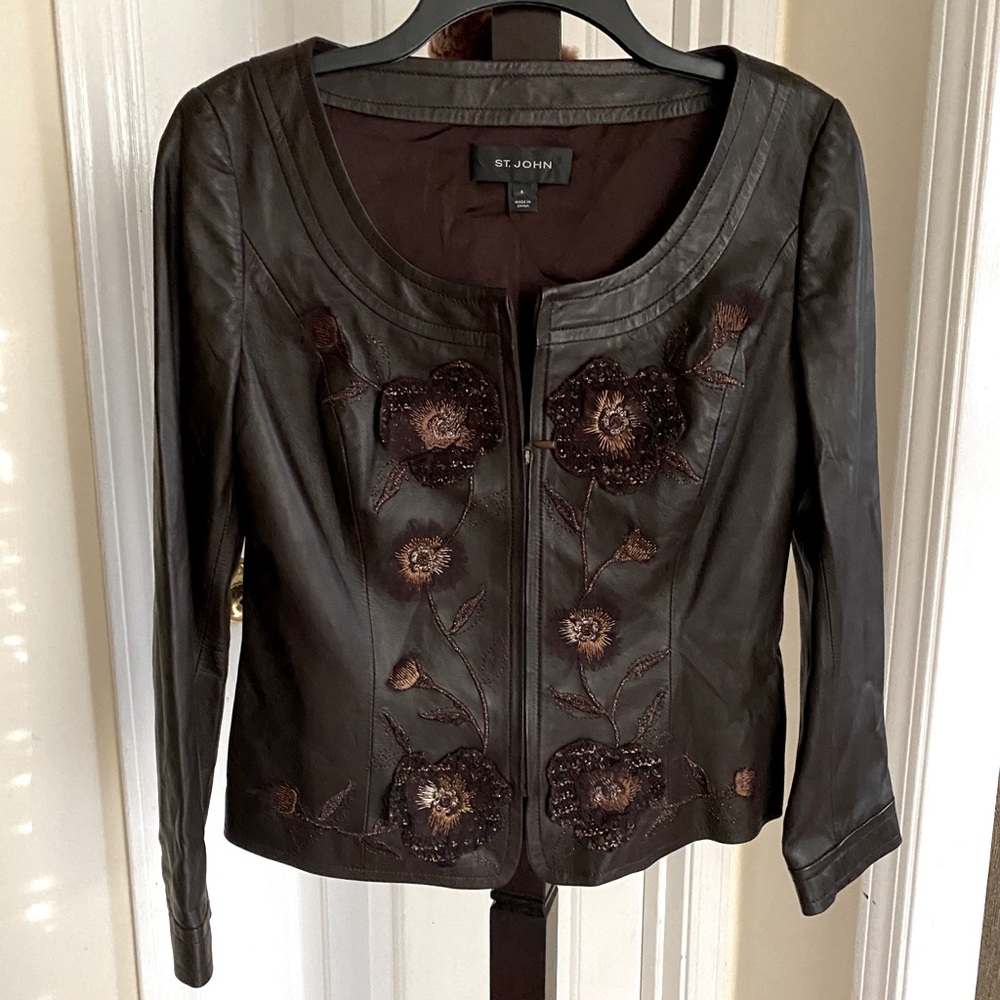 ST.John leather jacket